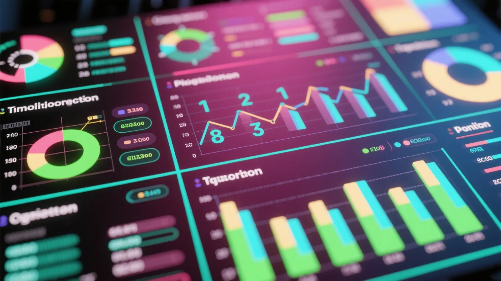 开奖数据可视化示意图