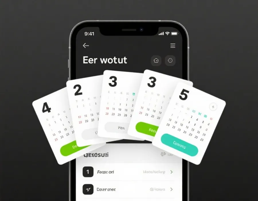开奖结果查询界面示意图